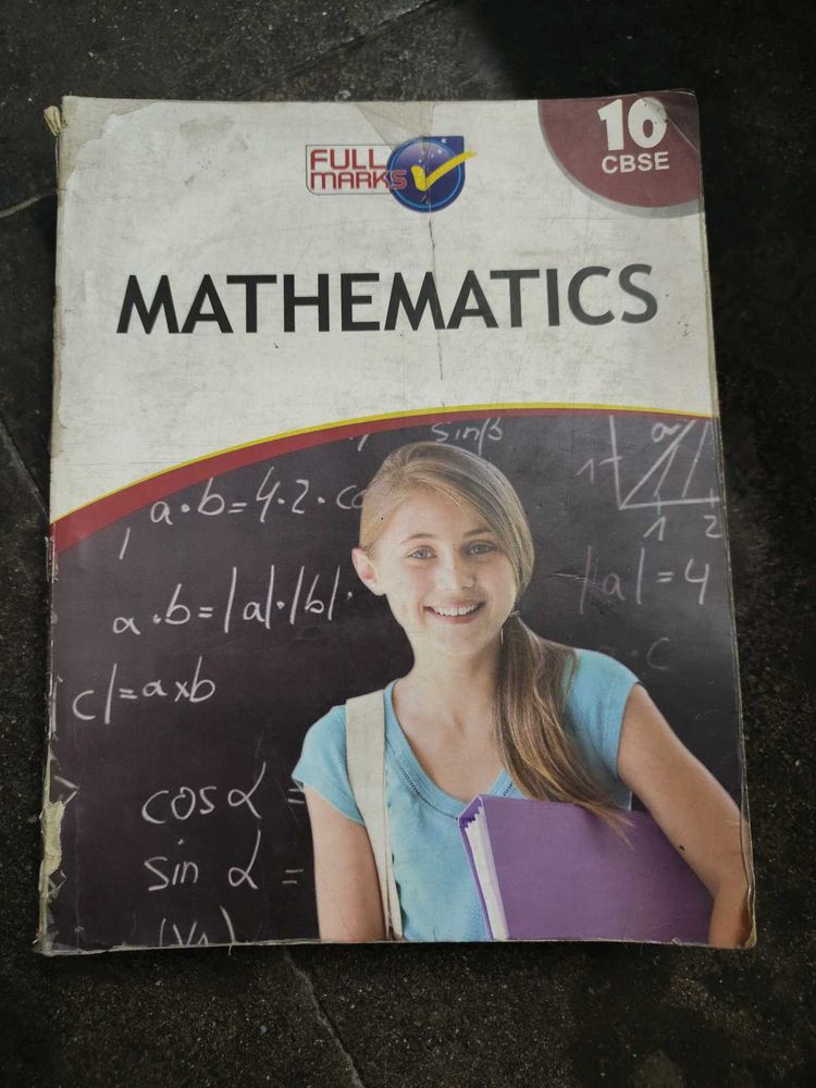 📚 Class 10 CBSE Mathematics Book for Sale