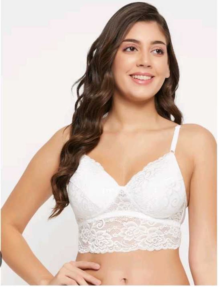 xhilaration  White Lace Bra