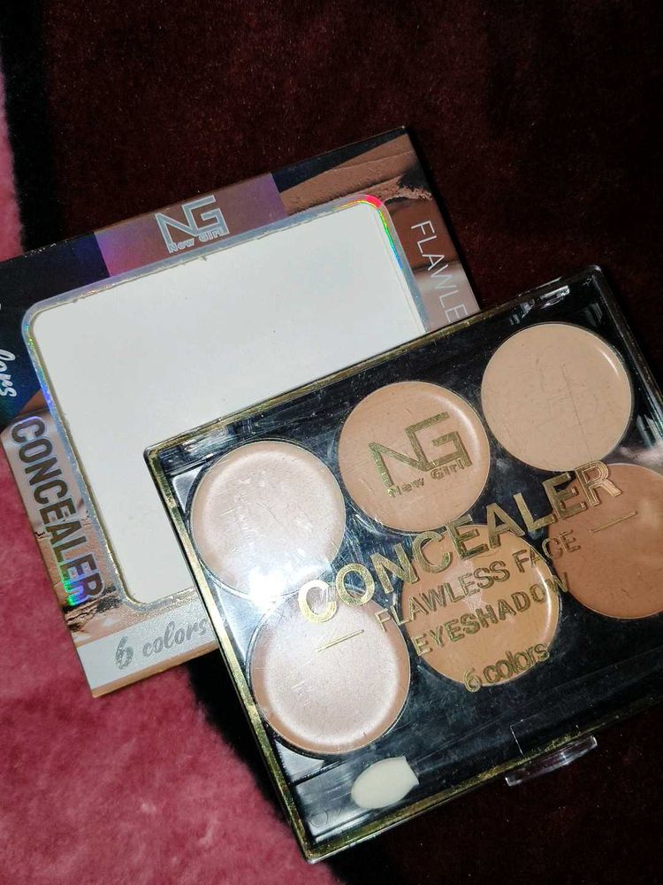 New Girls 6 Color Concealer
