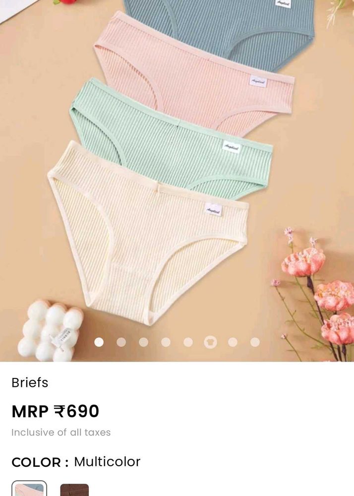 Comfortable Women's Briefs - Pack of 4