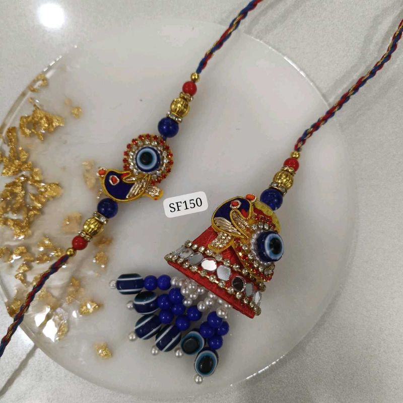 Bhai Bhabhi Rakhi Pair