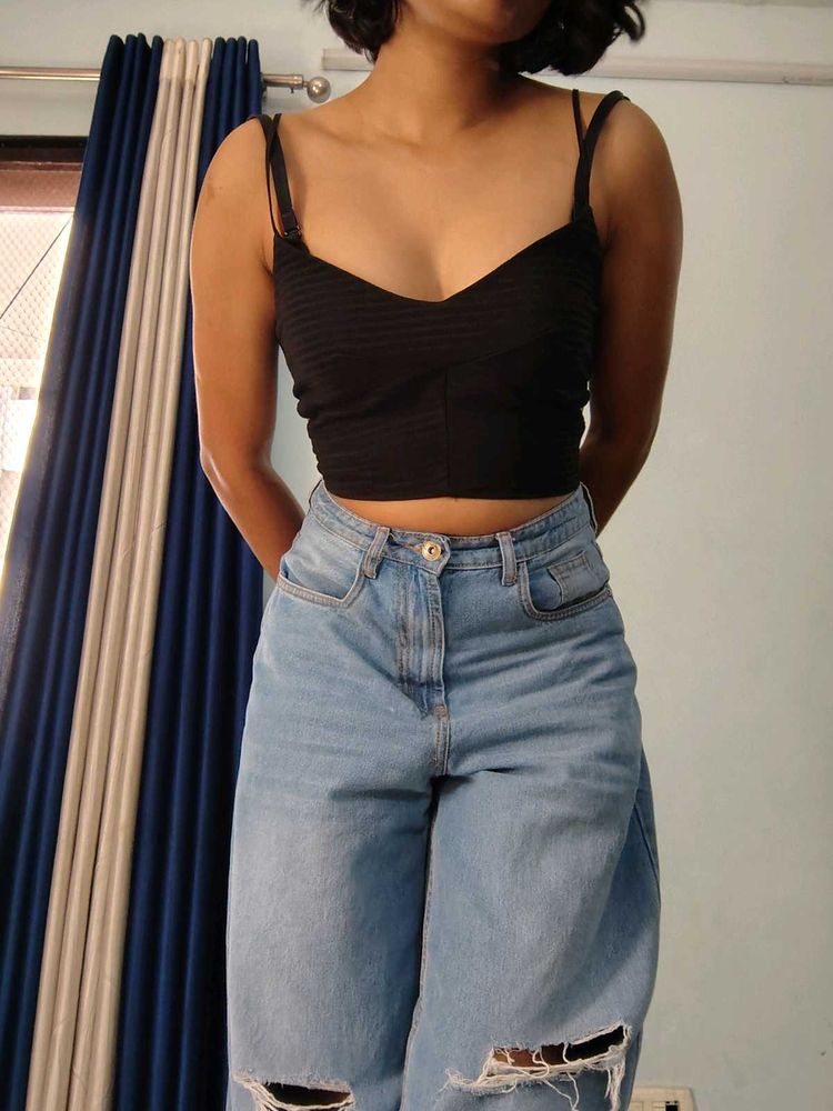 Cutout Crop Top