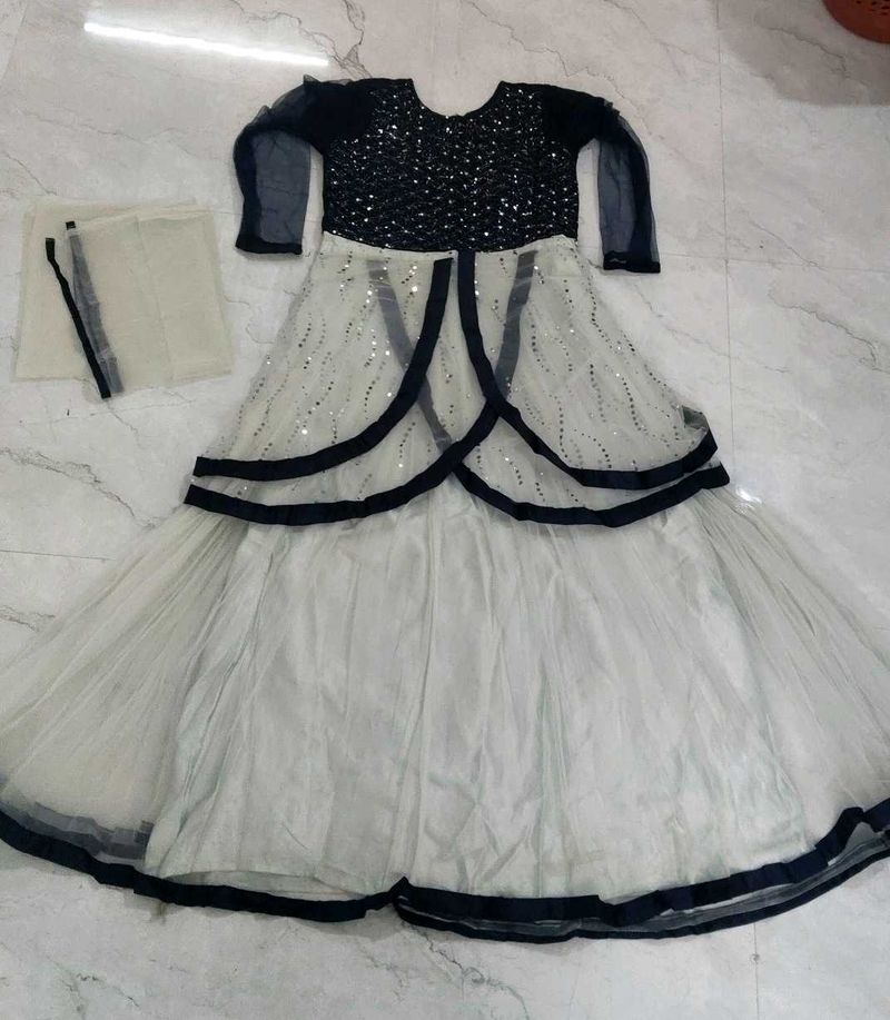 Designer Sequined Lehenga Choli Set