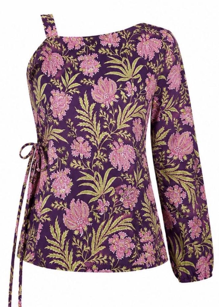 One shoulder stap kurti