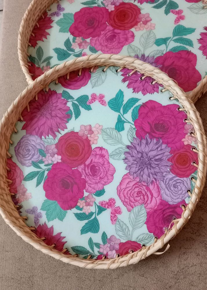Antique Tray Set