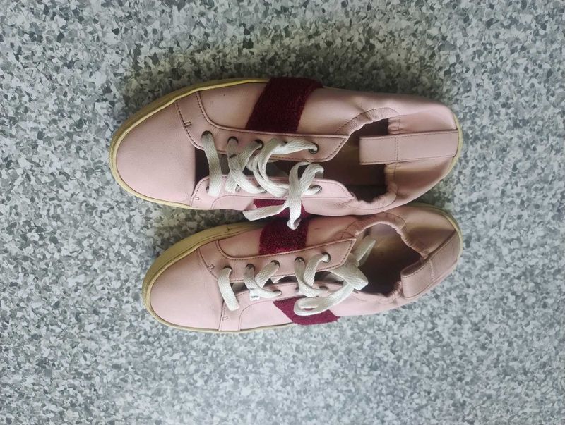 Authentic Charles @ Keith Pink Sneakers