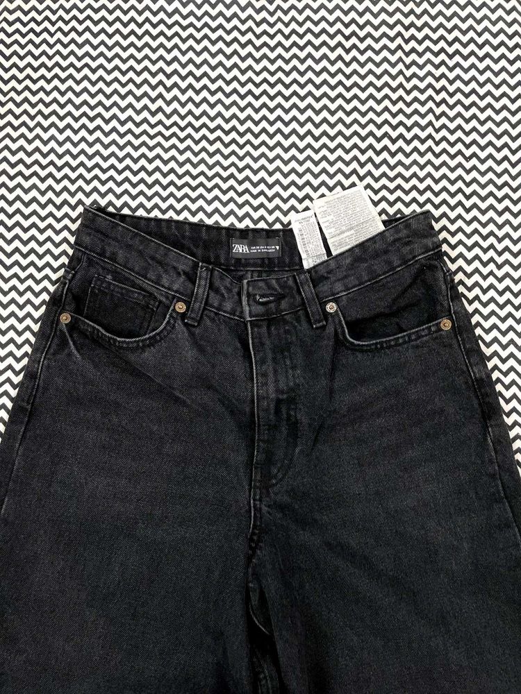 Zara Black Denim Jeans