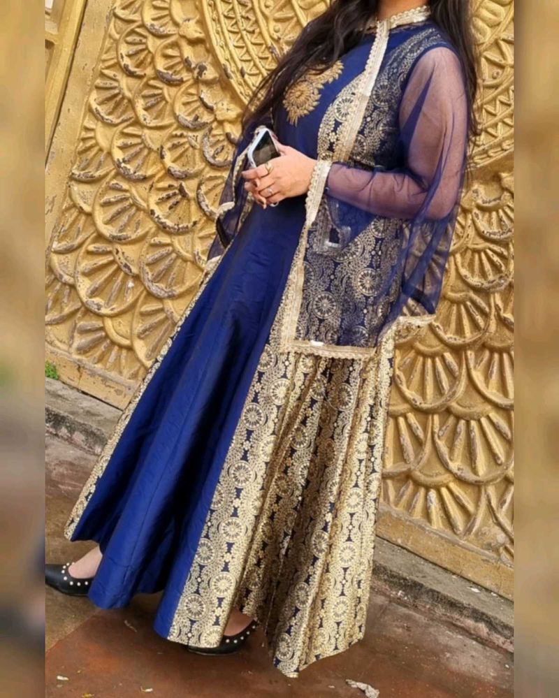 Blue &amp; Gold Gown