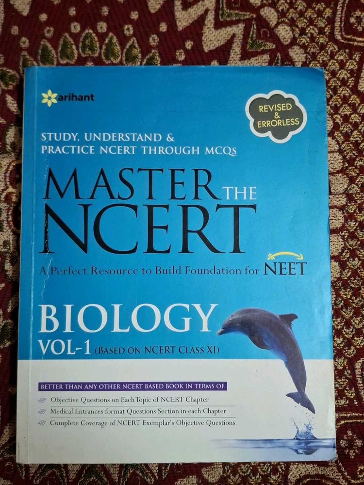 Master The NCERT Biology Vol-1 Book