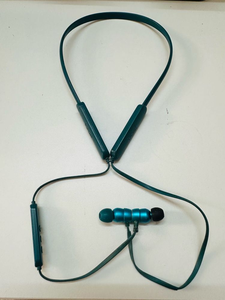Teal Wireless Neckband Earphones