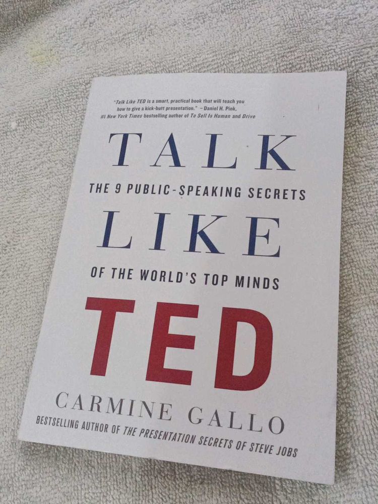 Talk Like TED Book