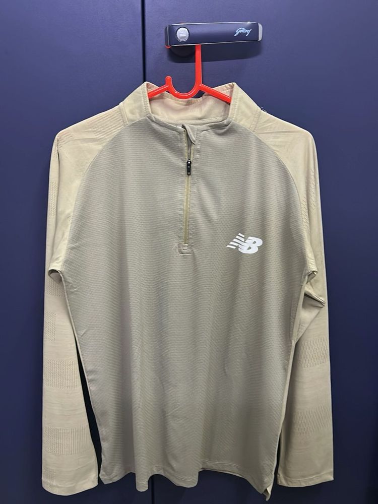 New Balance Men's Long Sleeve Zip Top