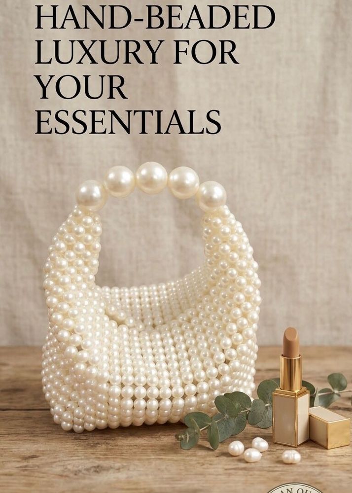 pearl hobo bag
