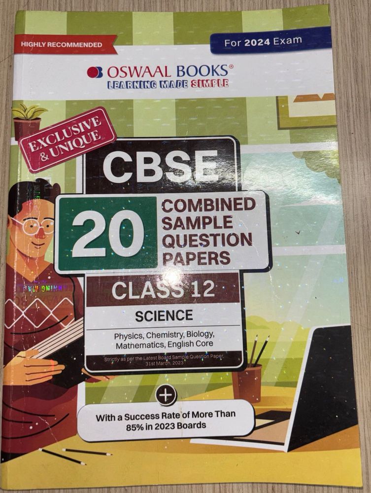 Oswaal Books CBSE Class 12 Science Sample Papers