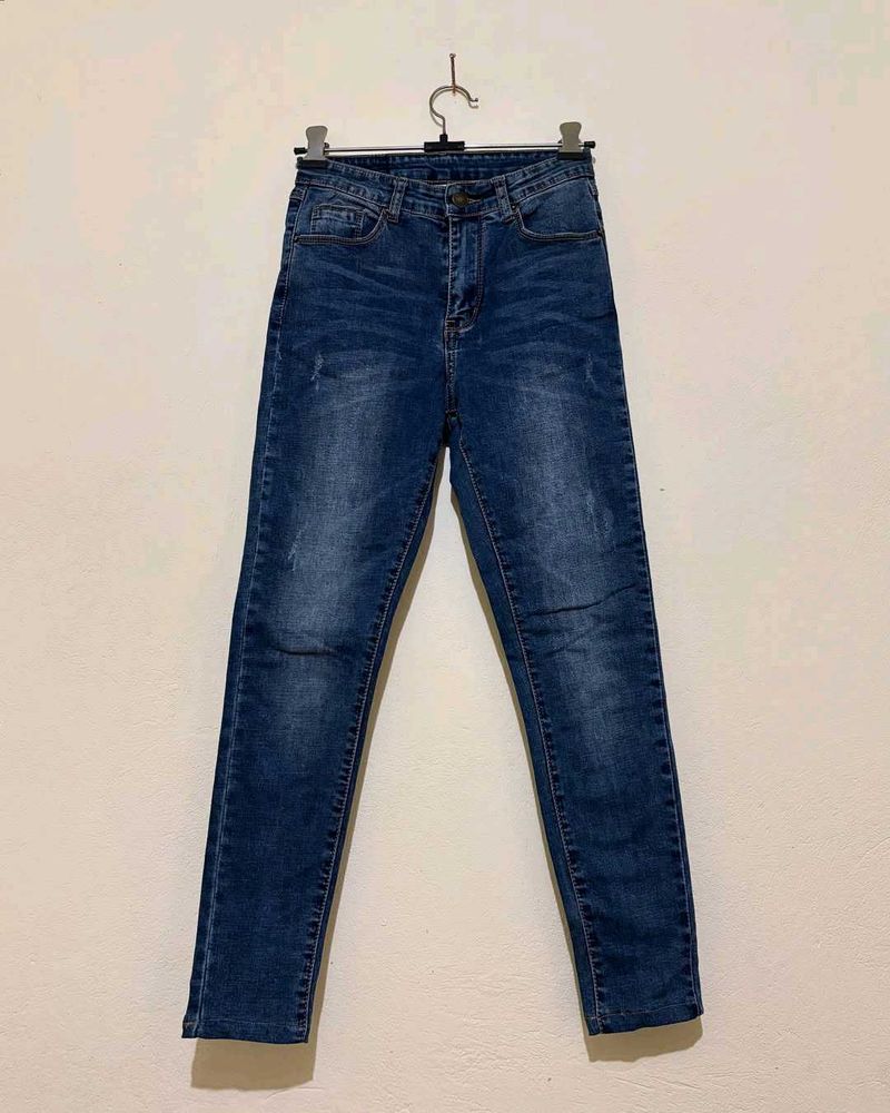 Skinny Dark Blue Jeans