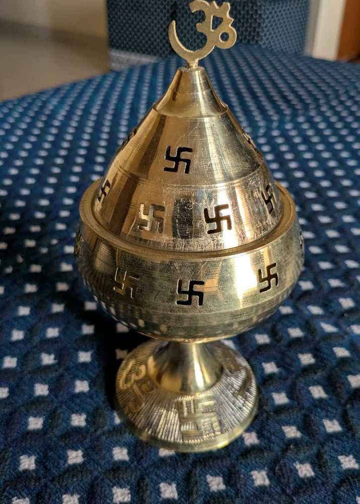 Brass Akhand Diya.