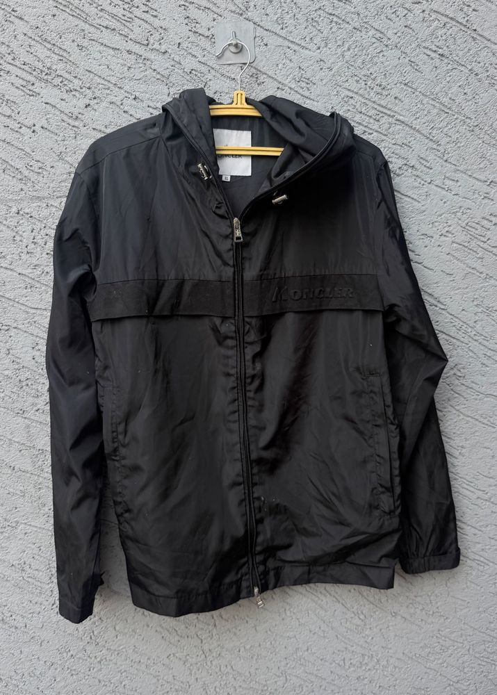 Moncler Black Hooded Jacket