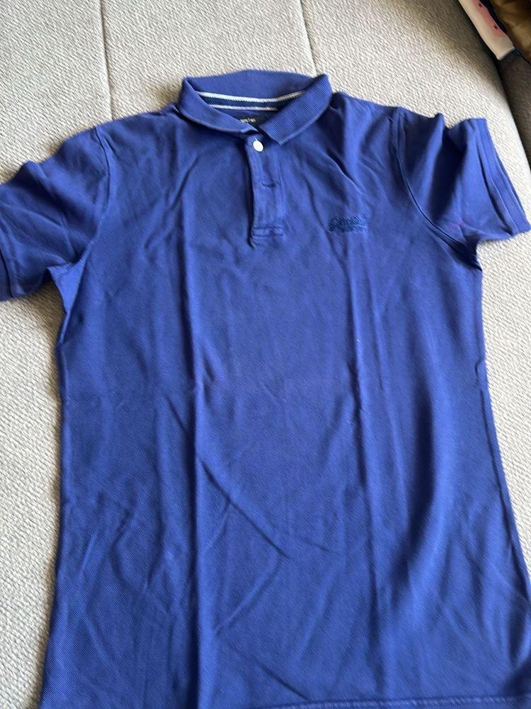 Men's Blue Polo Shirt