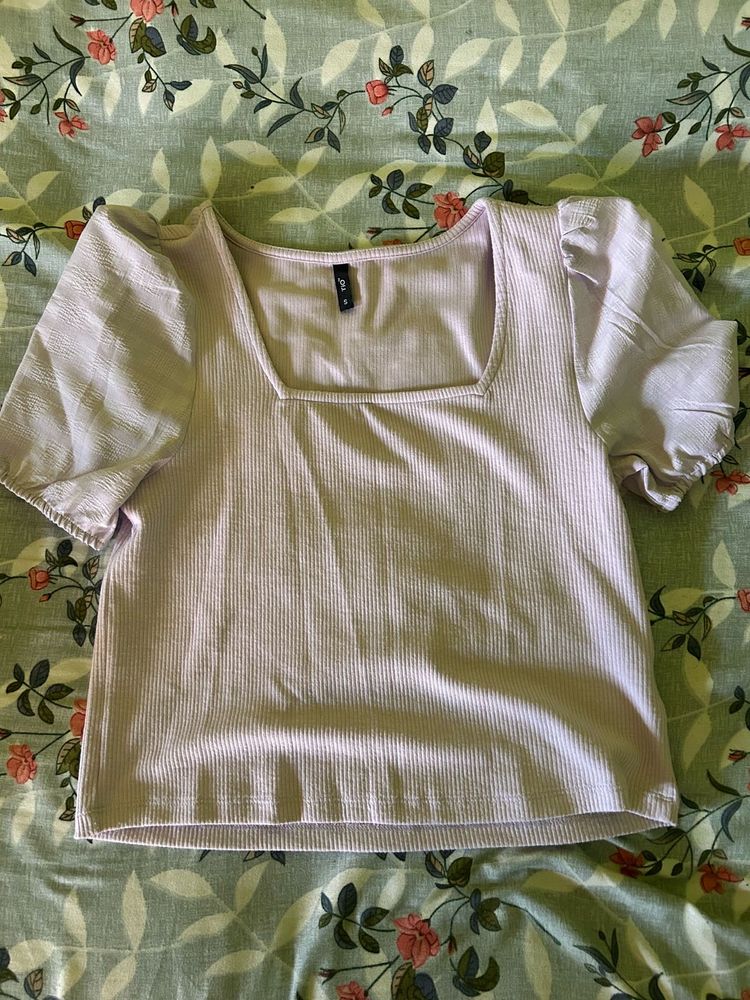 Cute Light Purple Top