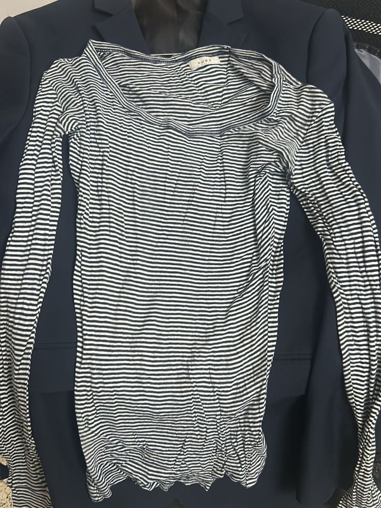 Striped Long Sleeve Top