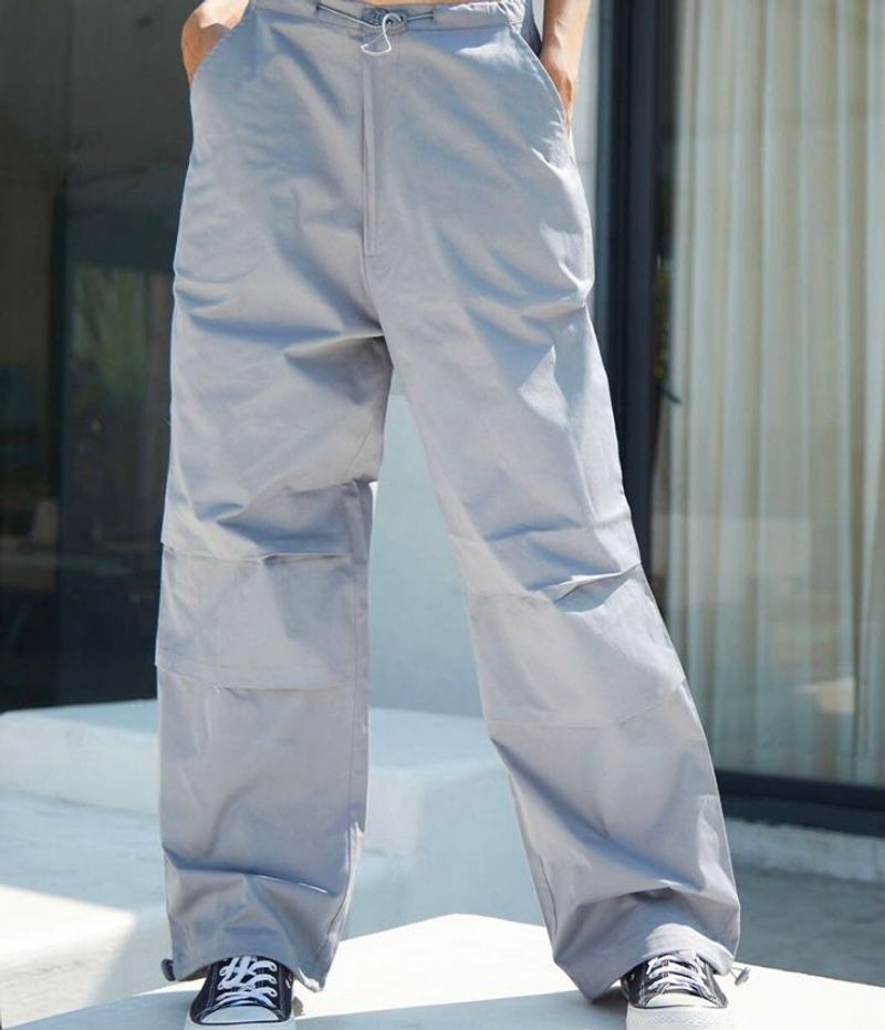 Bonkers Light Grey Cargo Pants