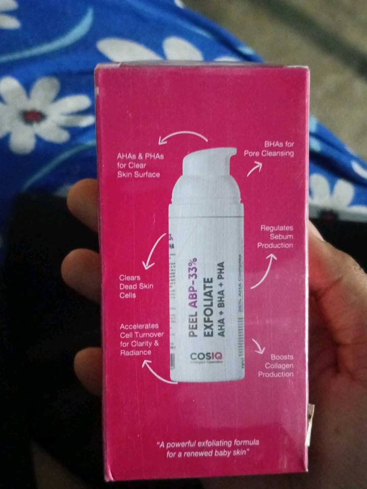 COSIQ Peel ABP-33% Exfoliate AHA + BHA + PHA