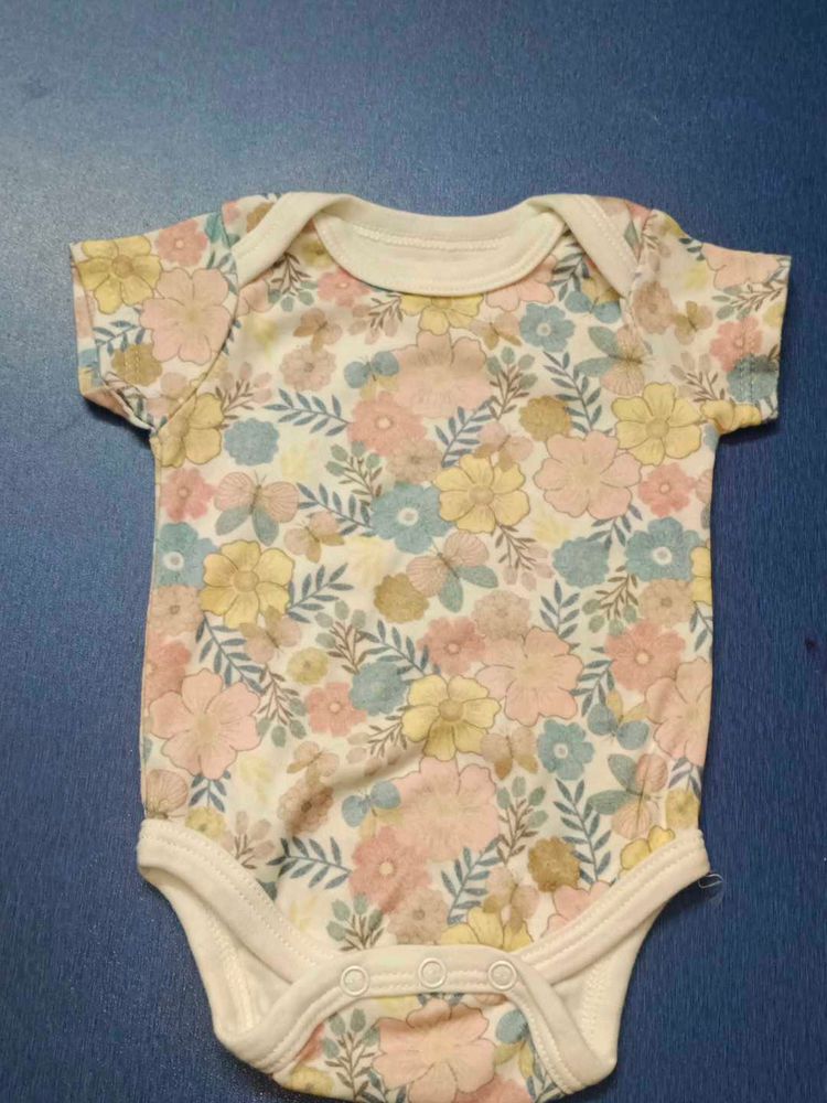 Floral Baby Bodysuit
