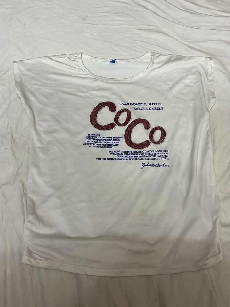 Coco Graphic Tee - Casual Chic