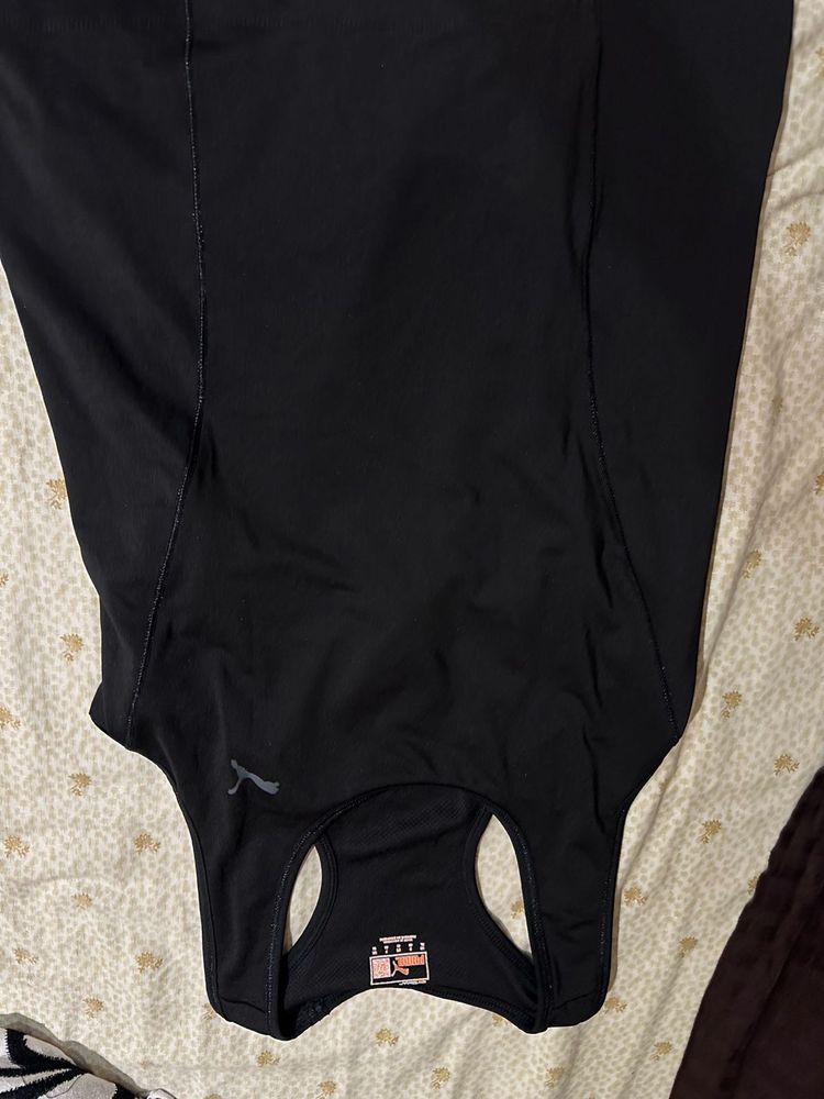 Puma Black Racerback Tank Top