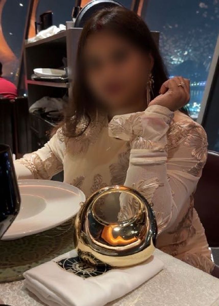 Unique Gold Sphere, red and blue clutch