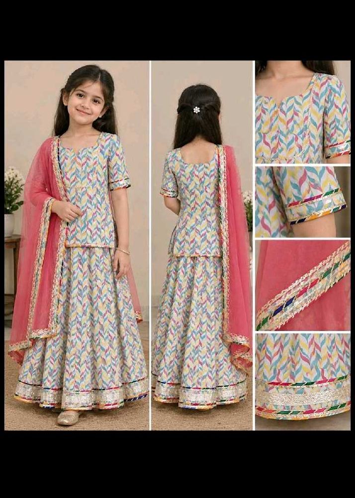 Adorable Girls Lehenga Choli Set