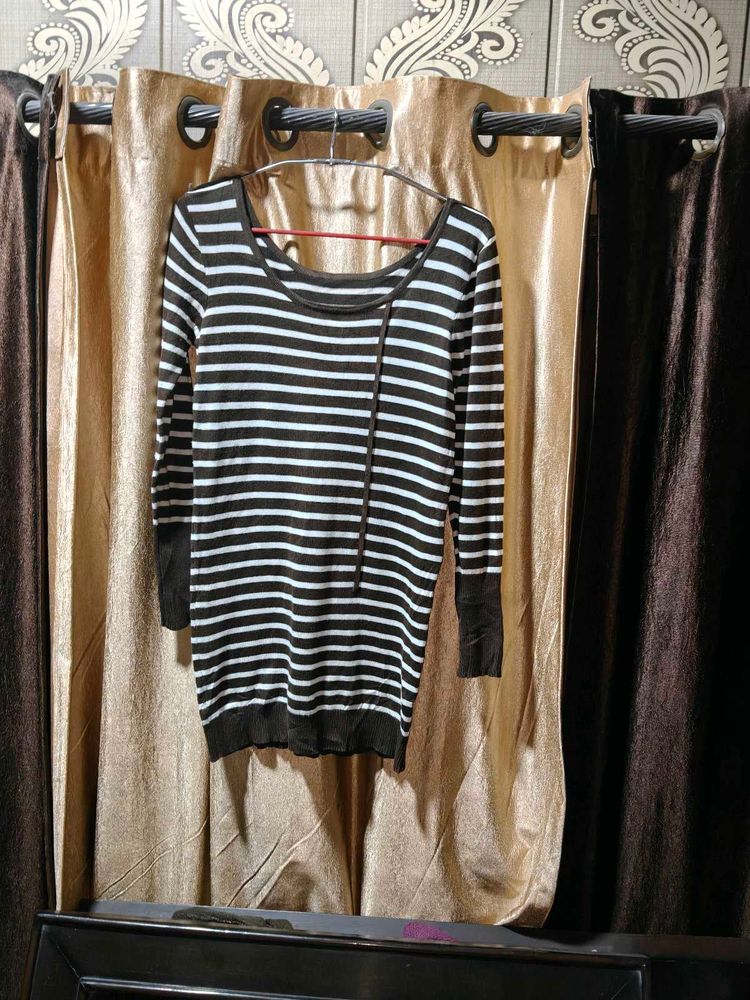 Striped Long Sleeve Top