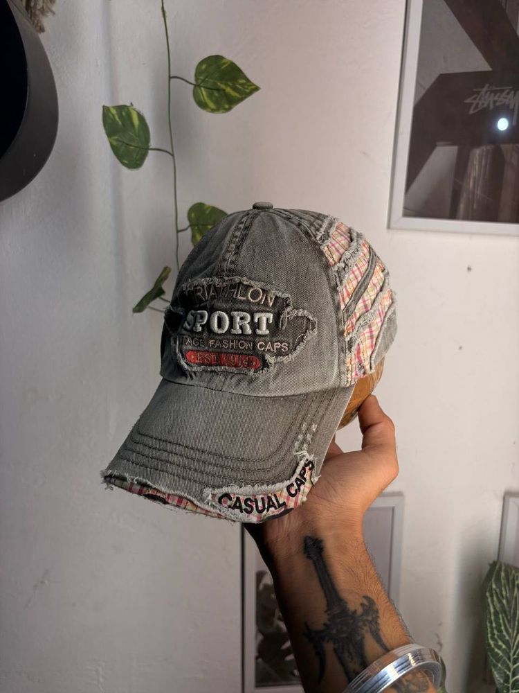 Distressed Casual Sport Cap