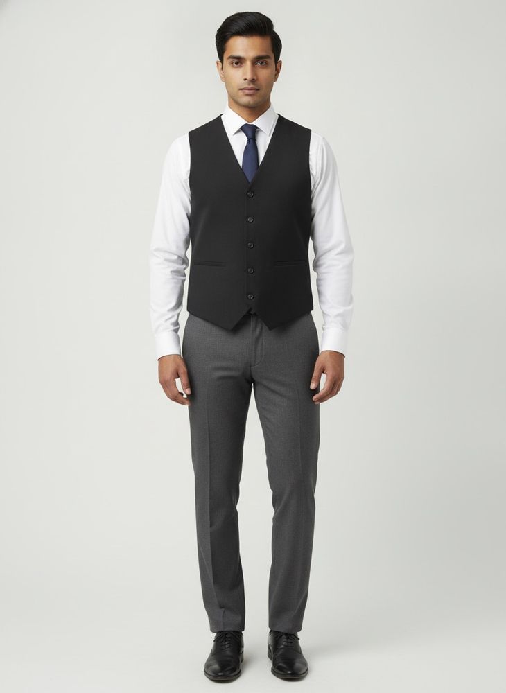 Men's Black Vest