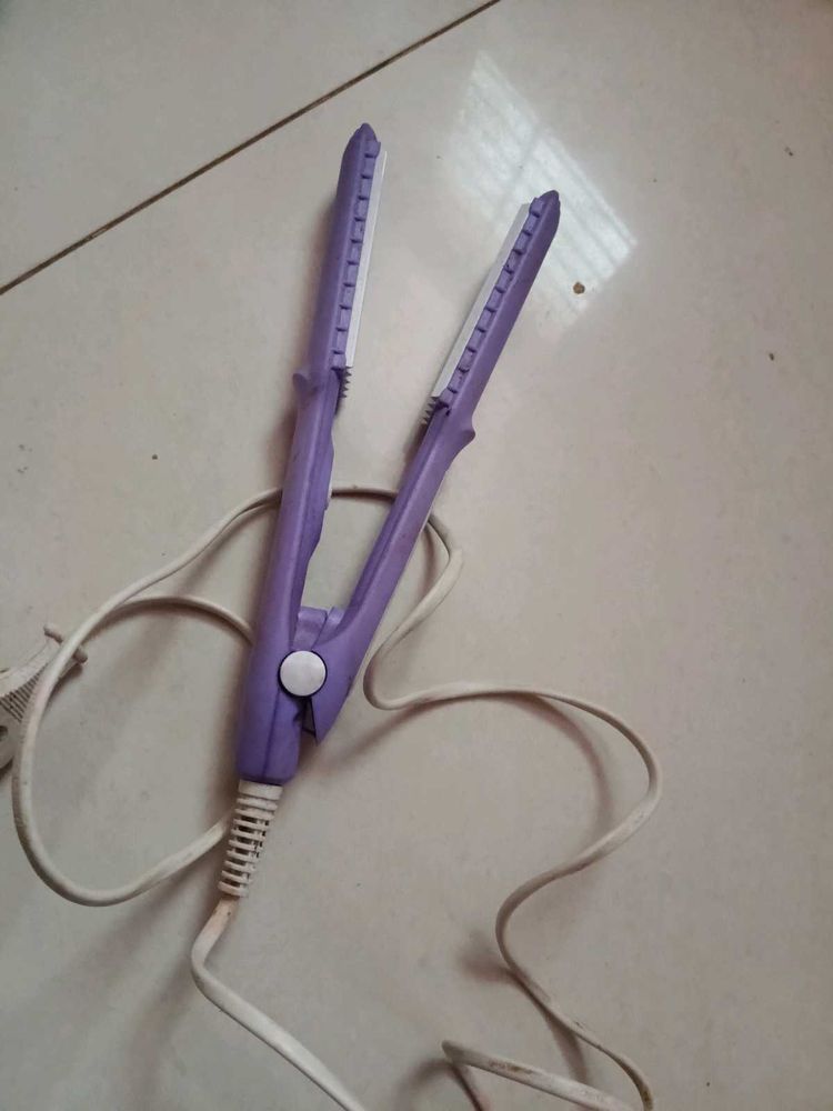 Purple Mini Hair Straightener