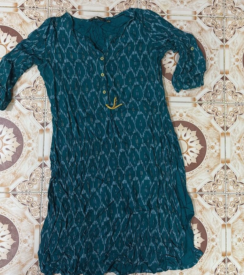 Elegant Teal Kurta