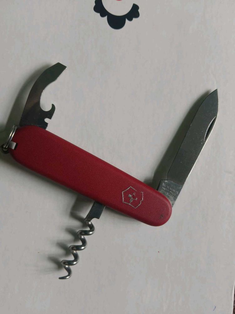 Red Swiss Army Knife Waiter model