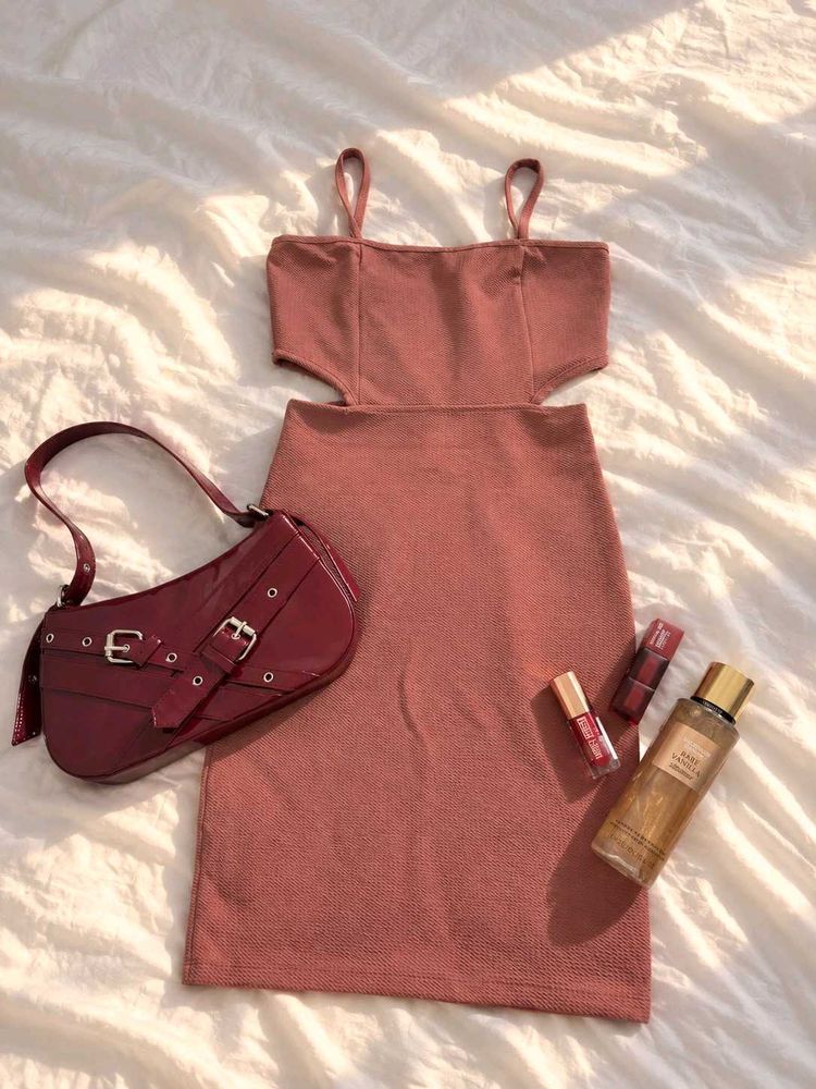Chic Cut-Out Mini Dress