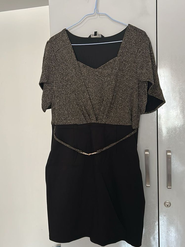 Sparkly Black Party Dress