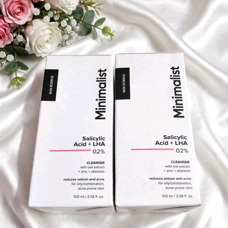 Minimalist Salicylic Acid + LHA Cleanser (2 pcs)