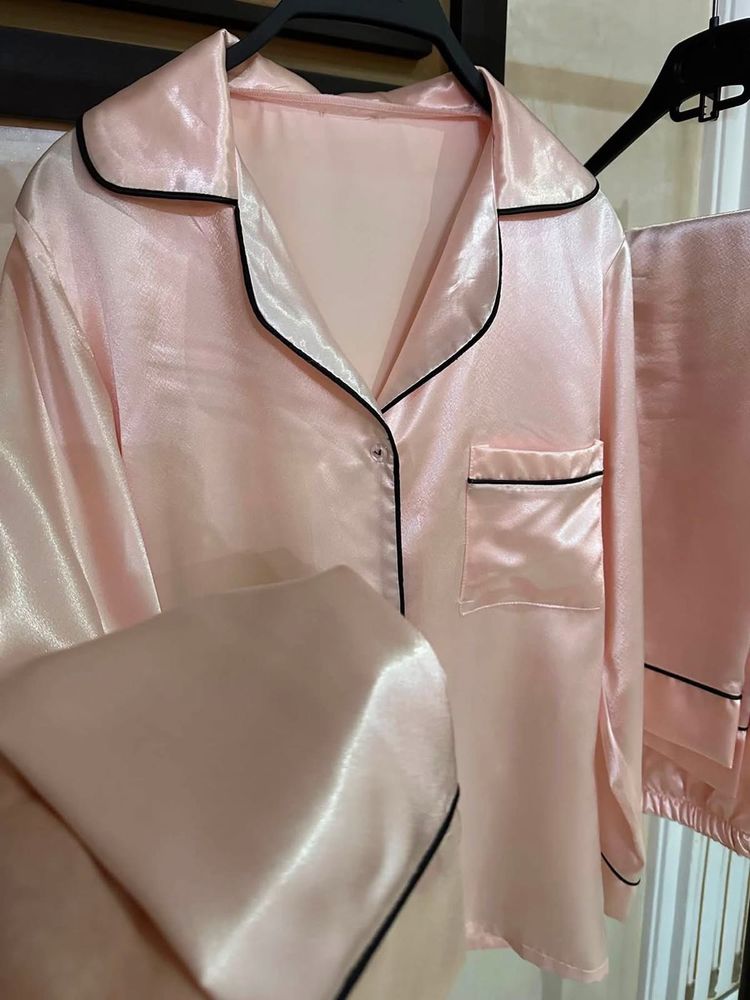 Satin Pajama Set