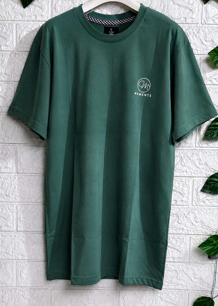 Men's Green "Moments" Graphic T-Shirt