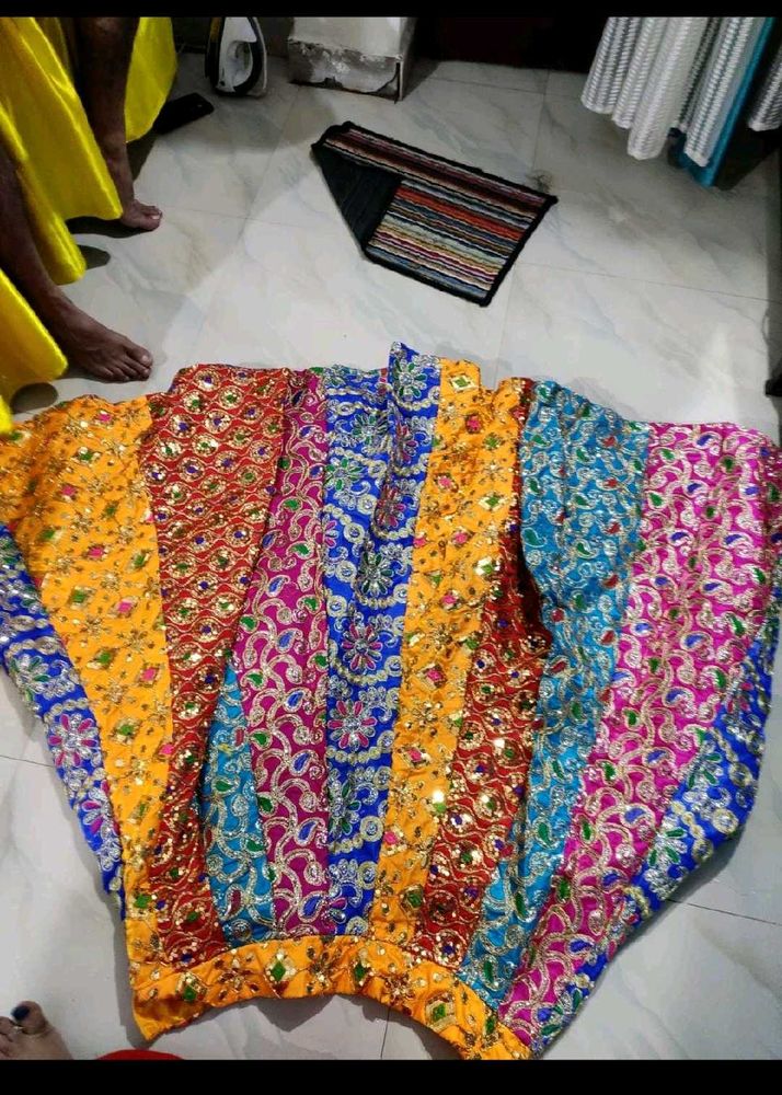 Vibrant Embroidered Lehenga