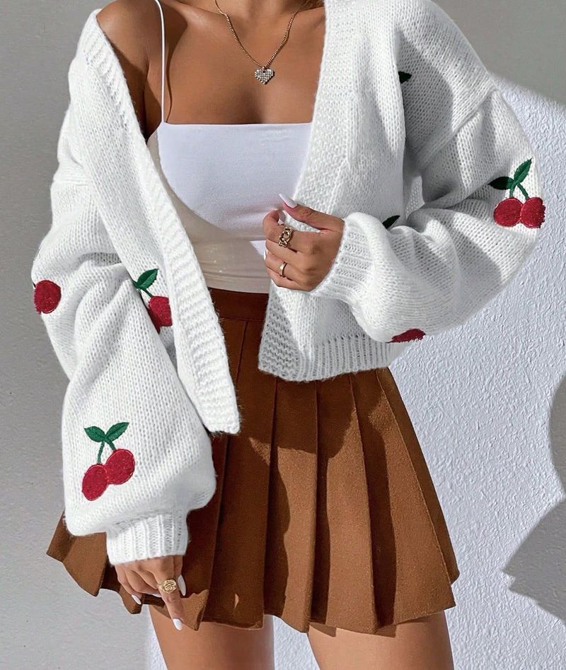 Cute Cherry Cardigan (never worn)