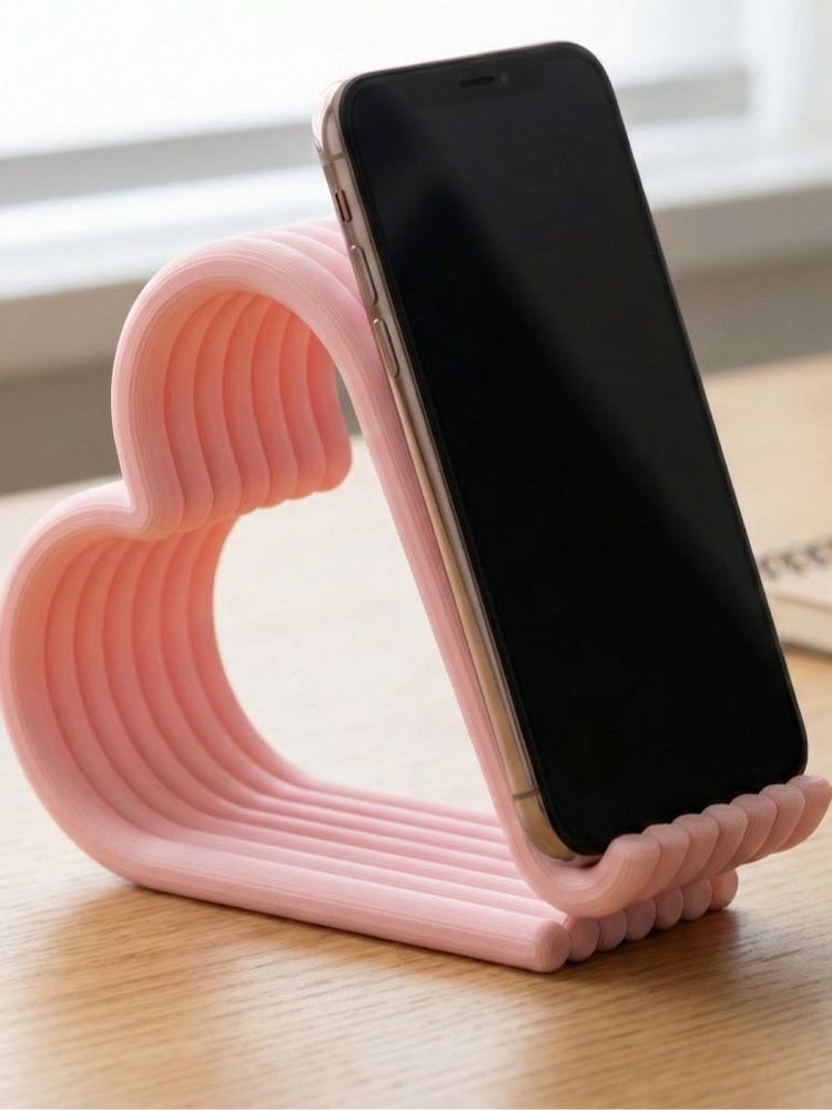 Cute Heart Phone Stand