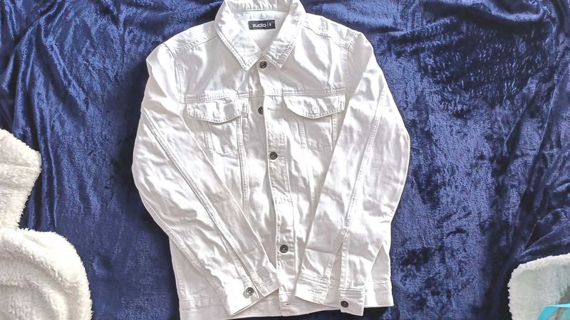 White Denim Jacket