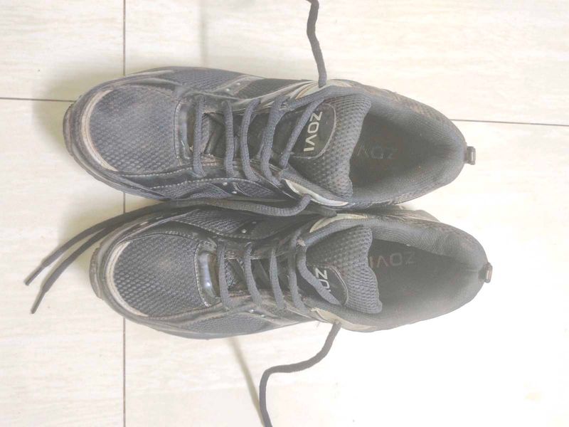 Men's Black Sport Shoes in dubai not used