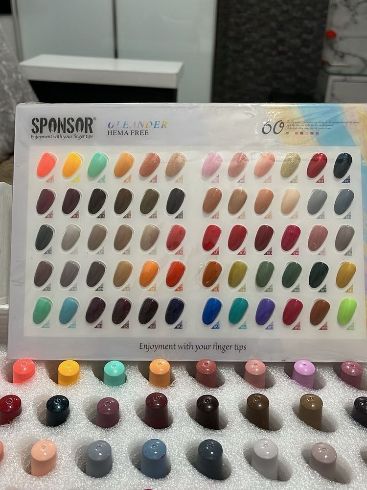 60-Color Gel Nail Polish Set any one for flash sal