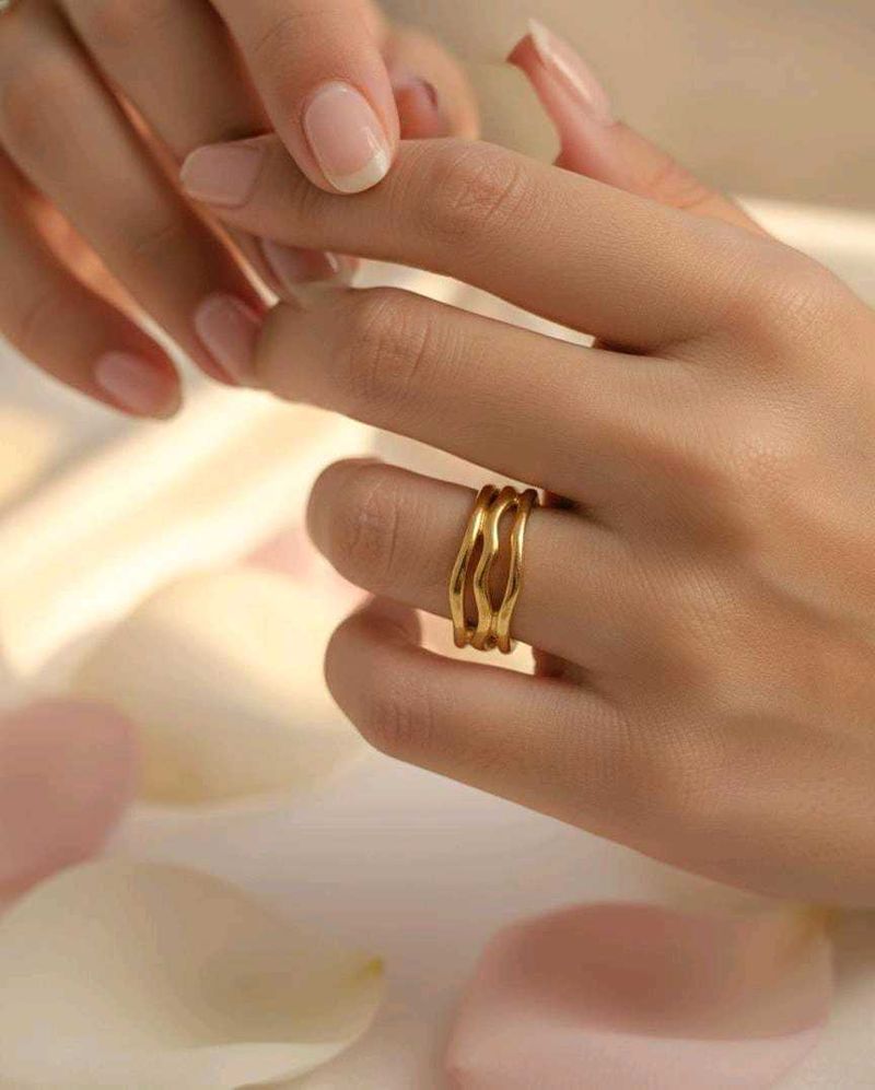 Gold Stacking Ring