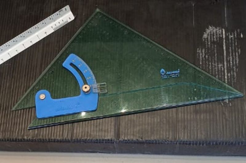 Drafting Triangle Angle Scale